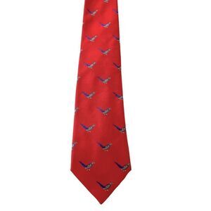 Vintage Burberry Bird Necktie